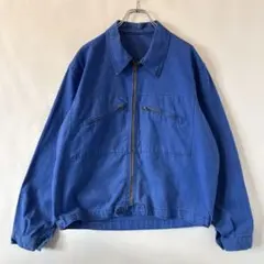 80s ヴィンテージ ユーロ モールスキン ワークジャケット フレンチ