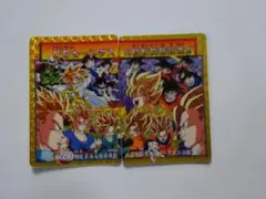 【初版本弾】ドラゴンボール カードダス 超サイヤ人孫悟空 孫悟飯