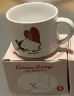 curious george おさるのジョージ　マグカップ　KFC キッズマグ