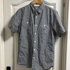 XLARGE ギンガムチェック 半袖シャツ M