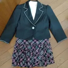 卒園式　入学式　フォーマル　110cm a.v.v.黒ジャケットセット