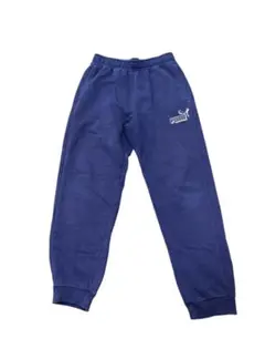 キッズ　PUMA ネイビー ロゴ入り 長ズボン