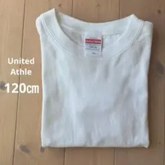 ホワイト Tシャツ united athle 120センチ