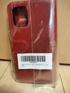 Galaxy A51 5G SC-54A対応 財布付きスマホケース レッド