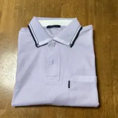 ポロシャツ　水色　サイズL 紳士