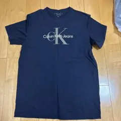 Calvin Klein Jeans ロゴ Tシャツ ネイビー 半袖