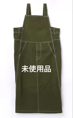 未使用品 RNA キャンバスワークワンピース