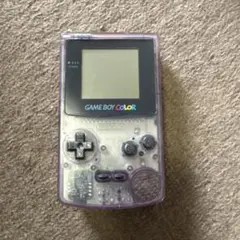 任天堂 ゲームボーイカラー 本体 パープル　ジャンク