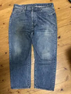 A.PRESSE Washed Denim Wide Pants アプレッセのサムネイル