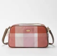 BLUE LABEL クリストブリッジチェックPVCミニショルダーバッグ