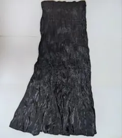 ユニクロ　ツイストプリーツロングスカート　INESコラボ　(L)