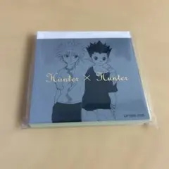 THE ジャンプショップ ハンターハンター　スクエア型メモ　キルア　ゴン