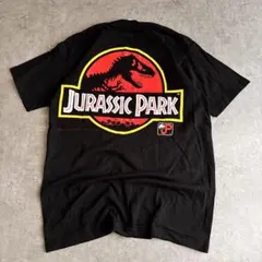90s usa製 シングルステッチ ジュラシックパーク 映画Tシャツ フェード