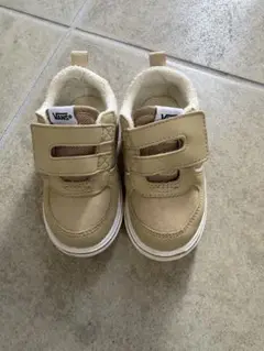 Vans ベージュ スニーカー マジックテープ