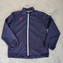 【美品】アシックス XL ウインドブレーカージャケット ナイロンジャケット