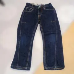 美品！ブーフーウーデニムパンツ 100cmのサムネイル