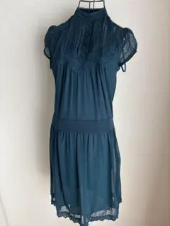 MURUA ドットシアーワンピース レース 美品のサムネイル