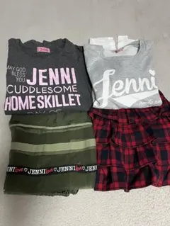 JENNI ジェニー　長袖、スカート4点セット