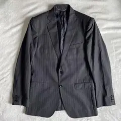 D＆G DOLCE&GABBANA テーラードジャケット ストライプ ブラック