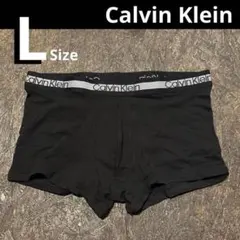 Calvin Klein ボクサーパンツCOOLING 前閉じ L ブラック