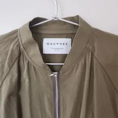 MACPHEE ボンバージャケット　カーキ色のサムネイル