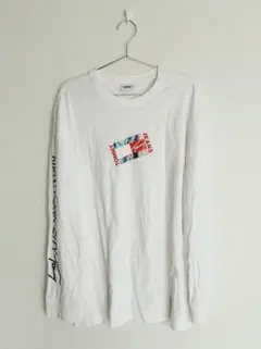 トミージーンズ XL長袖 tシャツ ロゴ カットソー 【0112】