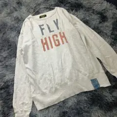 トレーナー スウェット 袖が長めで可愛いです♡嬉しいゆったりサイズ 古着