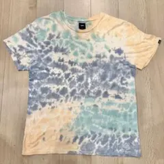 VANS バンズ　タイダイ染め　ロゴ　プリント　Tシャツ L 古着のサムネイル