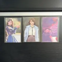 宮脇咲良　トレカ　3枚