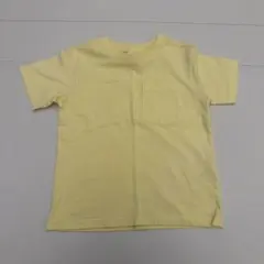 ZARA イエロー ポケット付き Tシャツ 1 1/2歳　86cm