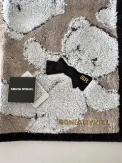 SONIA RYKIEL クマ柄タオルハンカチのサムネイル