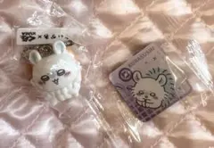 《2点セット》ちいかわ モモンガ くら寿司 コラボ フィギュア マグネット