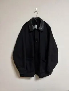 25aw comoli デニムレザーワークジャケット サイズ1