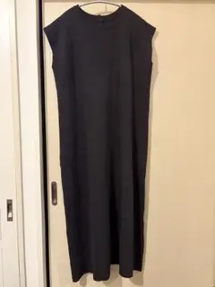 Te chichi ブラック ノースリーブ ロングワンピース フリーサイズ
