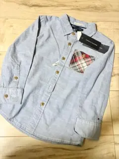 新品　TOMMY HILFIGER 長袖シャツ　ポケット　チェック