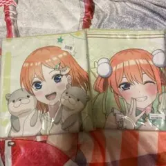 五等分の花嫁 大判タオルケット 四葉 中華ロリィタ リラックスタイム ２種セット