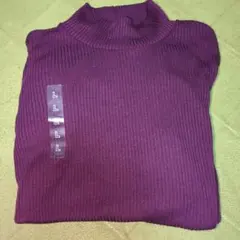 ユニクロ　 長袖タートルネック L　ニット