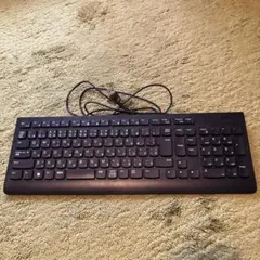 Lenovo USB 有線キーボード 本体のサムネイル