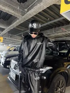 crystalocean PUレザーセットアップ SECRET 平本蓮　好きに