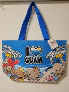 ◎新品◎グアム　ドンキ限定　サンリオ　エコバッグ　ショッピングバッグ　日焼け