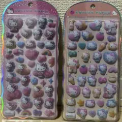 サンリオ　コットンパフィシール　キティ