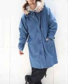 ボア モッズコート