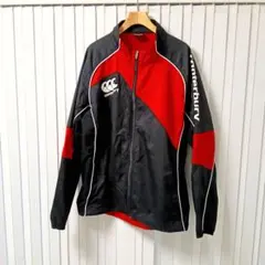 1 canterbury ウォームアップウェア L 黒/赤