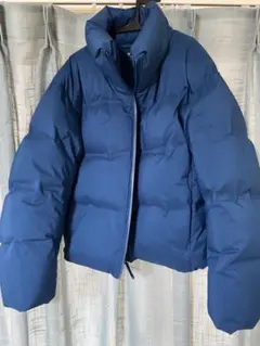 ショートダウンジャケット（青）