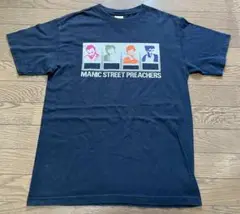MANIC STREET PREACHERS Tシャツ M ネイビー