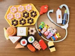 こどもちゃれんじ　ドーナツ　サンドイッチ　はなちゃん　寿司　お医者さん　ままごと