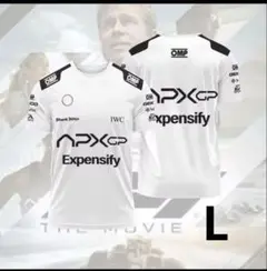 映画　F1　エフワン　ピットクルー APXGP Tシャツ　 ホワイト L