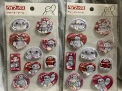 み*ー様 ベイマックスウォーターシール2枚セット 新品未使用