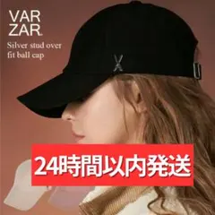 VARZAR キャップ 496 ブラック 黒 バザール インナーバンド付
