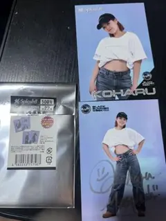 M☆Splash!! シークレットブロマイド　アパレル KOHARU サイン付き